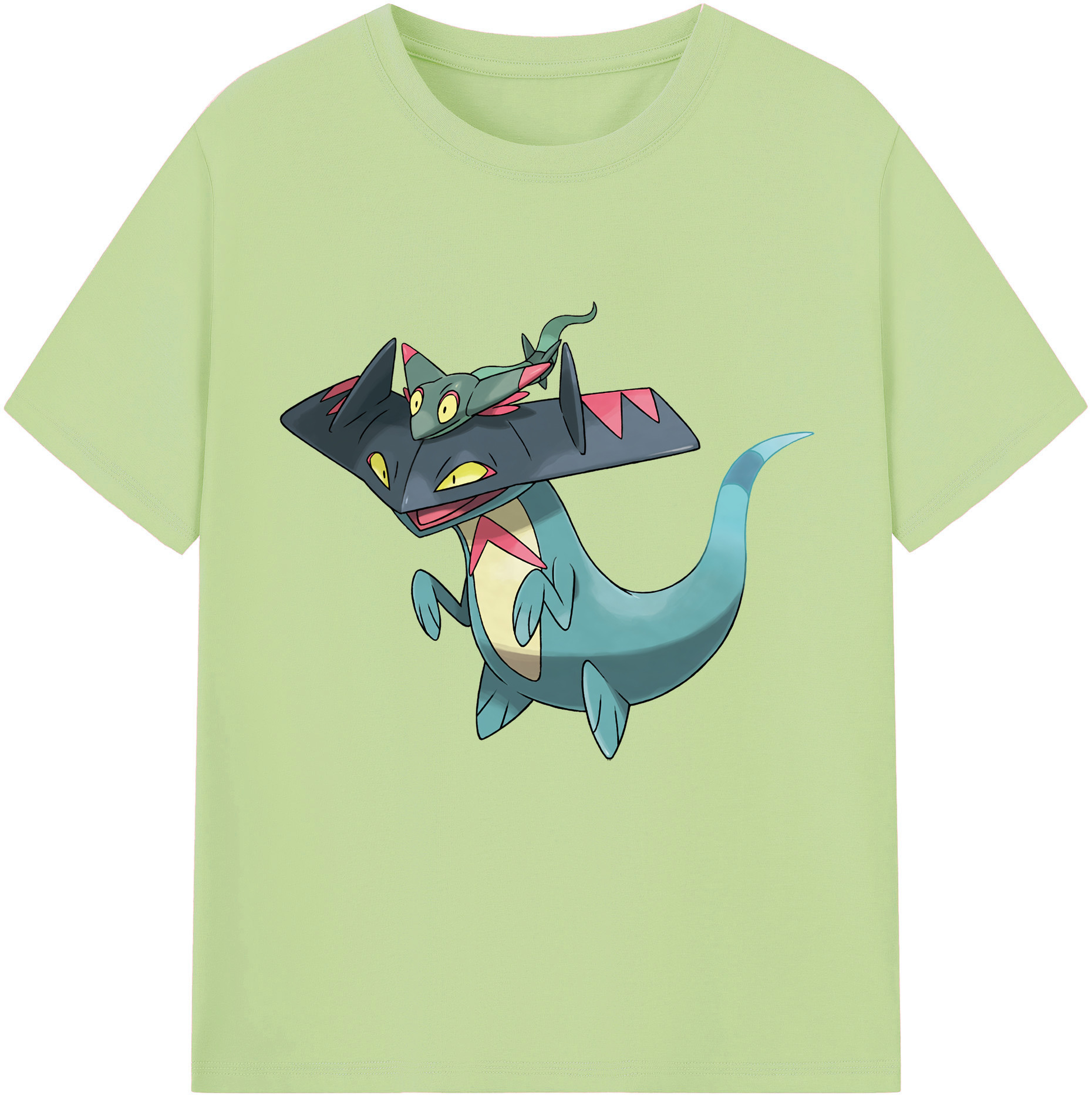 （画像用） ポケットモンスター Pokémon 綿100％半袖Tシャツ（フロントプリント）